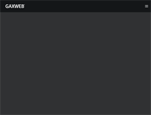 Tablet Screenshot of gaxweb.com